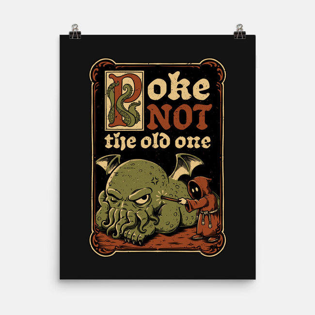 Medieval Poke Cthulhu-None-Matte-Poster-Studio Mootant