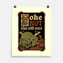 Medieval Poke Cthulhu-None-Matte-Poster-Studio Mootant