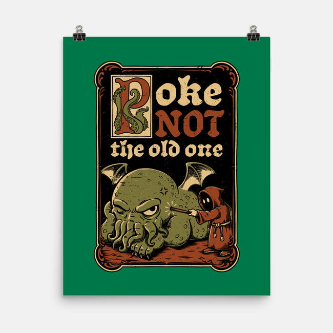 Medieval Poke Cthulhu-None-Matte-Poster-Studio Mootant