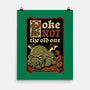 Medieval Poke Cthulhu-None-Matte-Poster-Studio Mootant