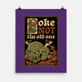 Medieval Poke Cthulhu-None-Matte-Poster-Studio Mootant