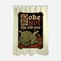 Medieval Poke Cthulhu-None-Polyester-Shower Curtain-Studio Mootant
