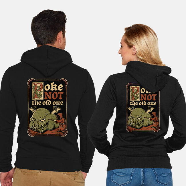 Medieval Poke Cthulhu-Unisex-Zip-Up-Sweatshirt-Studio Mootant