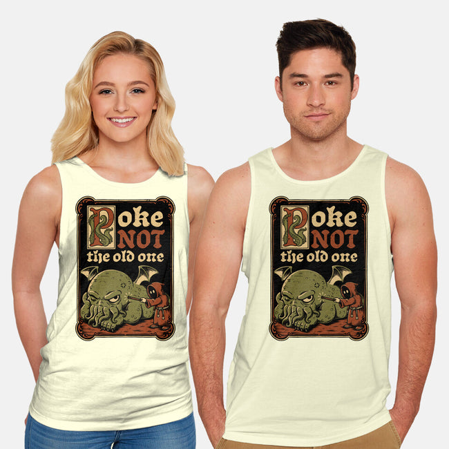 Medieval Poke Cthulhu-Unisex-Basic-Tank-Studio Mootant