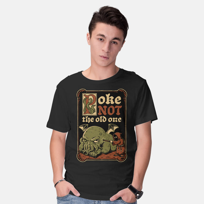 Medieval Poke Cthulhu-Mens-Basic-Tee-Studio Mootant