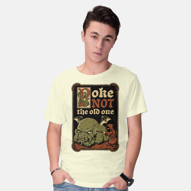 Medieval Poke Cthulhu-Mens-Basic-Tee-Studio Mootant