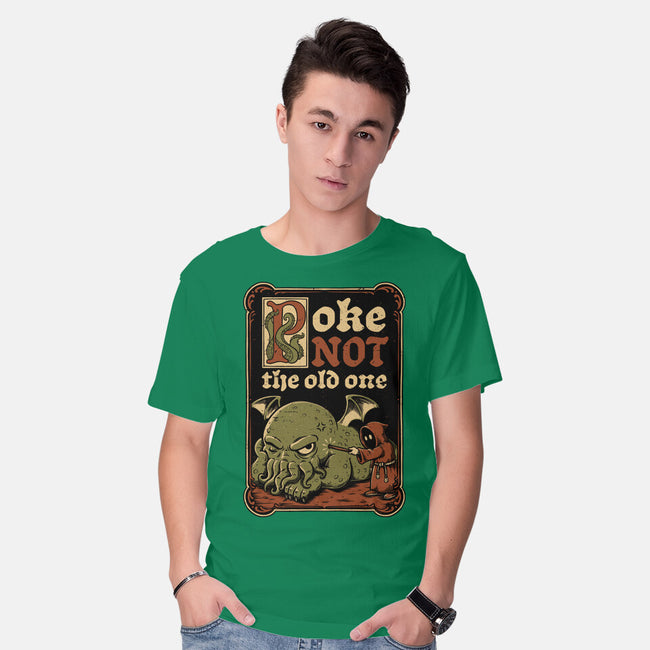 Medieval Poke Cthulhu-Mens-Basic-Tee-Studio Mootant
