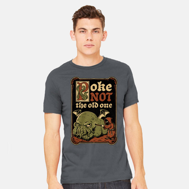 Medieval Poke Cthulhu-Mens-Heavyweight-Tee-Studio Mootant