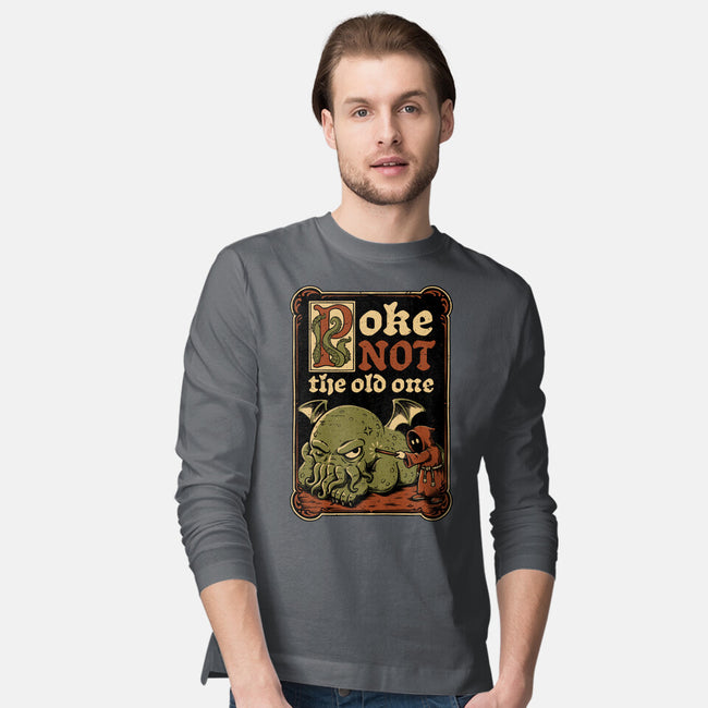 Medieval Poke Cthulhu-Mens-Long Sleeved-Tee-Studio Mootant
