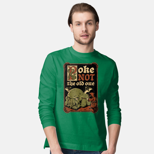 Medieval Poke Cthulhu-Mens-Long Sleeved-Tee-Studio Mootant