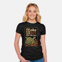 Medieval Poke Cthulhu-Womens-Fitted-Tee-Studio Mootant