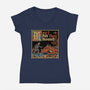 Medieval Meme Pet Dragon-Womens-V-Neck-Tee-Studio Mootant