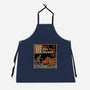 Medieval Meme Pet Dragon-Unisex-Kitchen-Apron-Studio Mootant
