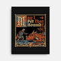 Medieval Meme Pet Dragon-None-Stretched-Canvas-Studio Mootant