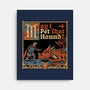 Medieval Meme Pet Dragon-None-Stretched-Canvas-Studio Mootant