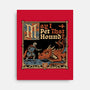 Medieval Meme Pet Dragon-None-Stretched-Canvas-Studio Mootant