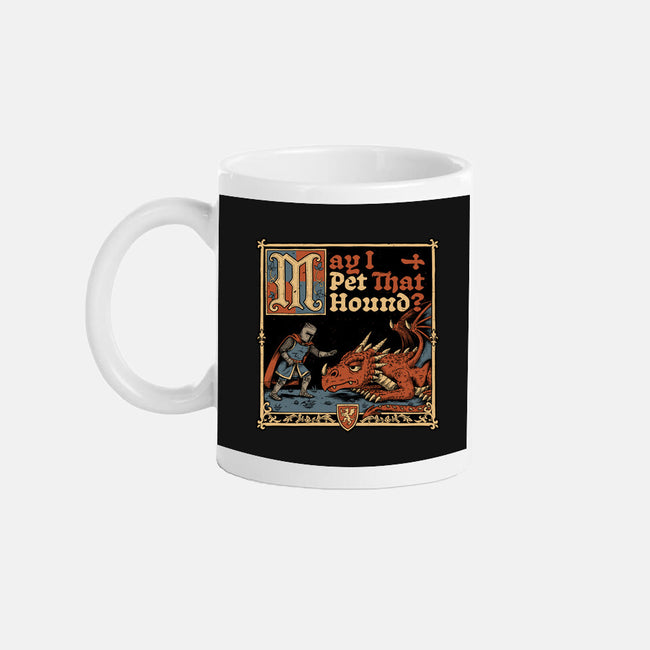 Medieval Meme Pet Dragon-None-Mug-Drinkware-Studio Mootant