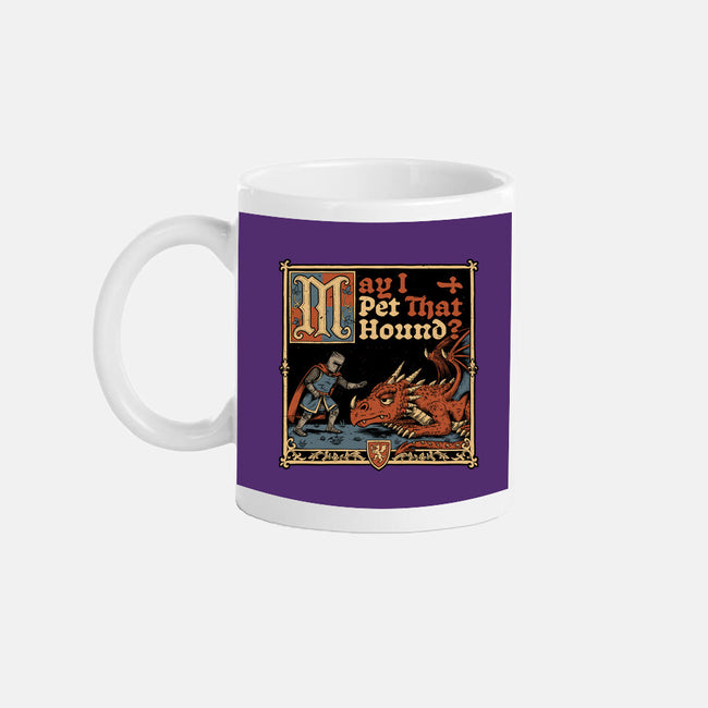 Medieval Meme Pet Dragon-None-Mug-Drinkware-Studio Mootant