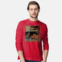 Medieval Meme Pet Dragon-Mens-Long Sleeved-Tee-Studio Mootant