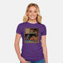 Medieval Meme Pet Dragon-Womens-Fitted-Tee-Studio Mootant