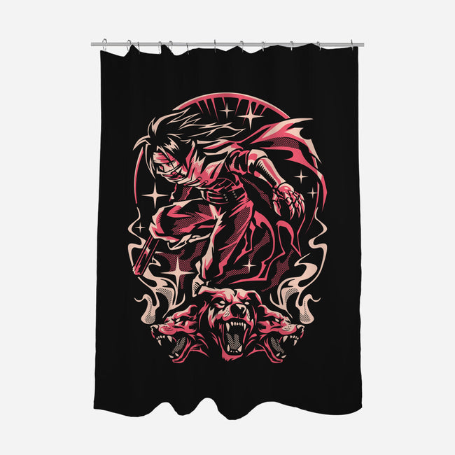 Death Penalty-None-Polyester-Shower Curtain-arace