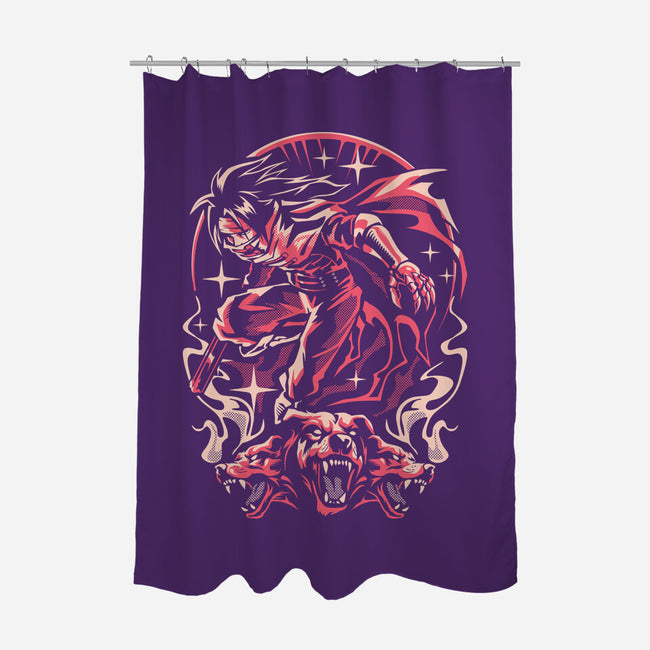 Death Penalty-None-Polyester-Shower Curtain-arace