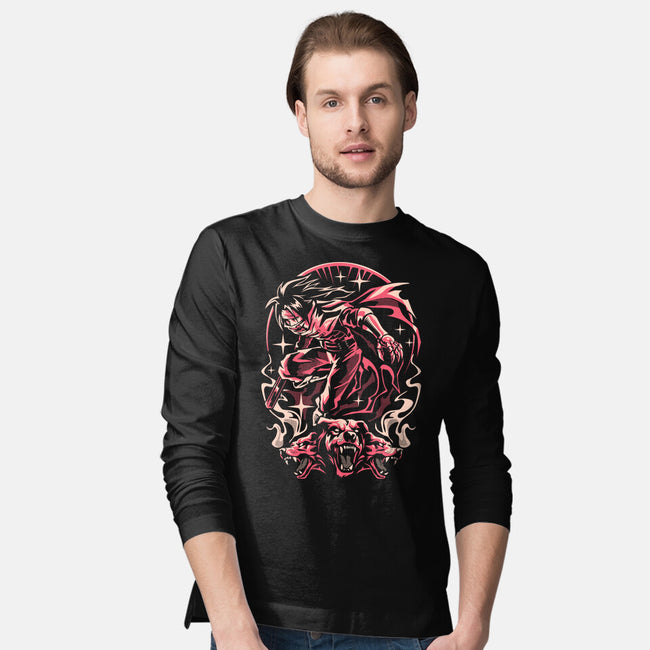 Death Penalty-Mens-Long Sleeved-Tee-arace