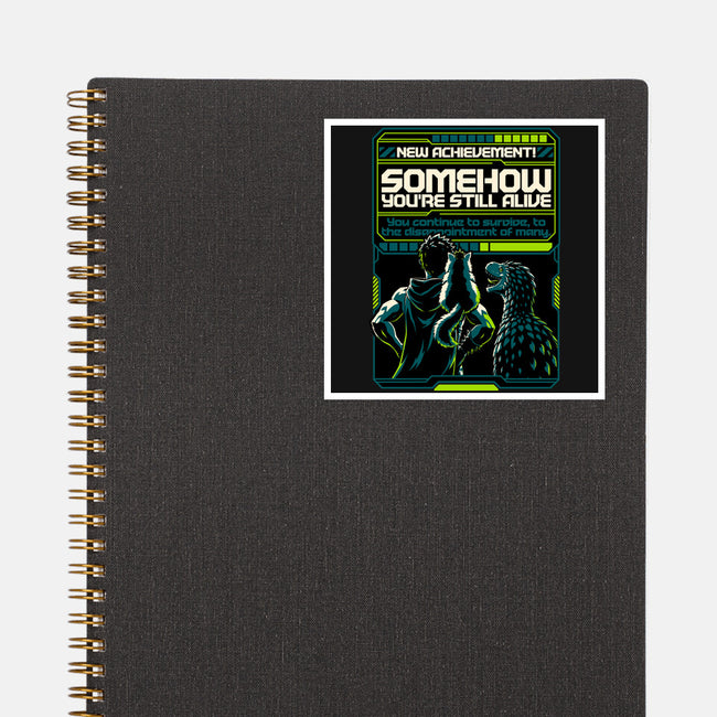 Dungeon Crawler Achievement-None-Glossy-Sticker-Studio Mootant
