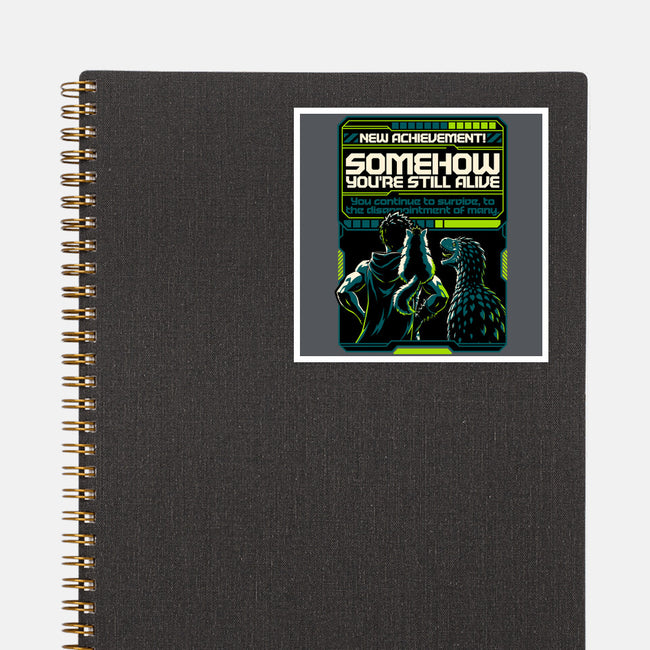 Dungeon Crawler Achievement-None-Glossy-Sticker-Studio Mootant
