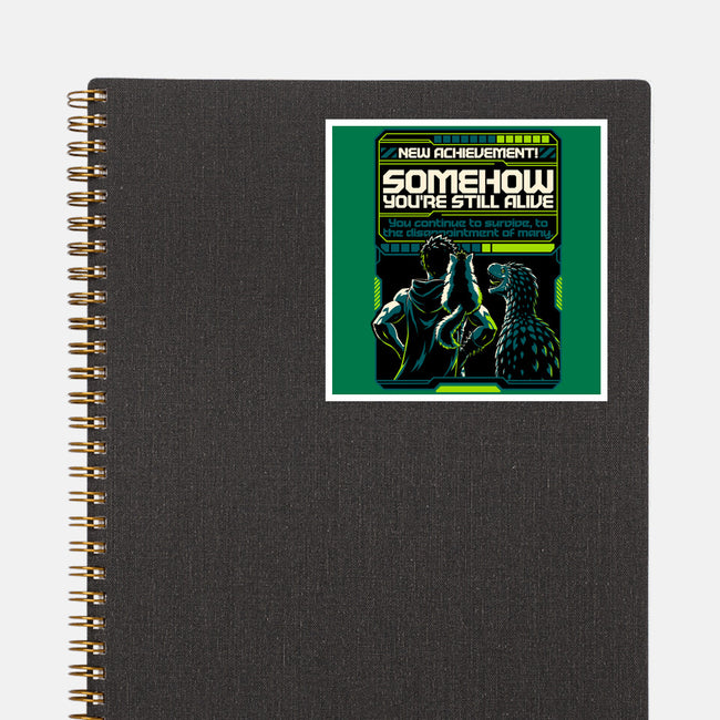 Dungeon Crawler Achievement-None-Glossy-Sticker-Studio Mootant