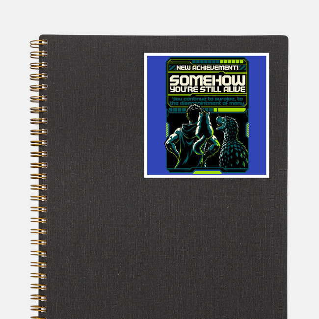 Dungeon Crawler Achievement-None-Glossy-Sticker-Studio Mootant