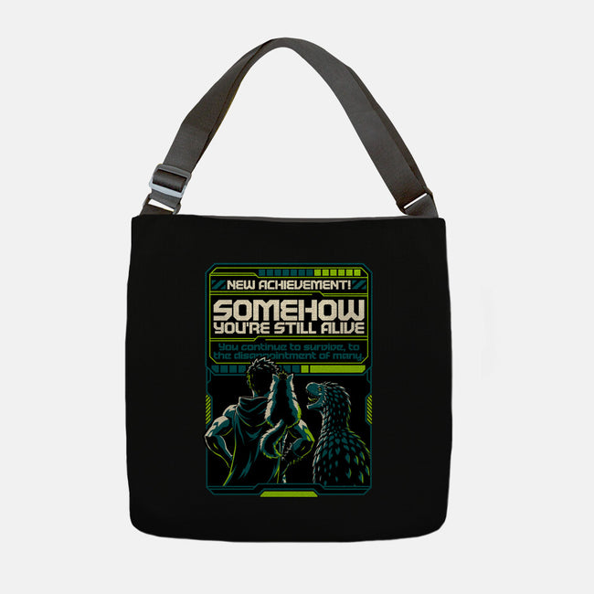 Dungeon Crawler Achievement-None-Adjustable Tote-Bag-Studio Mootant