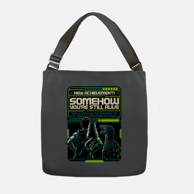 Dungeon Crawler Achievement-None-Adjustable Tote-Bag-Studio Mootant