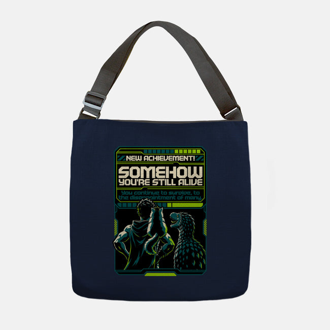 Dungeon Crawler Achievement-None-Adjustable Tote-Bag-Studio Mootant
