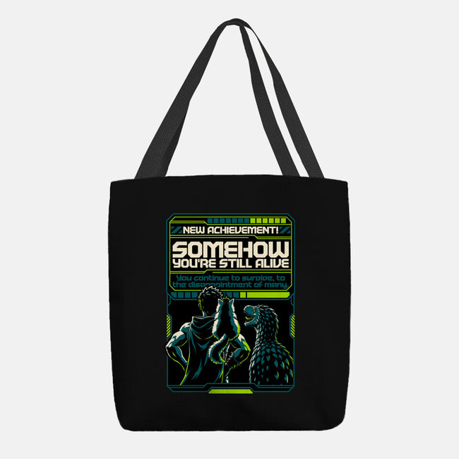 Dungeon Crawler Achievement-None-Basic Tote-Bag-Studio Mootant