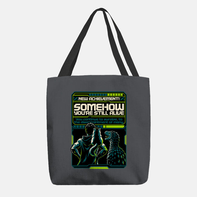 Dungeon Crawler Achievement-None-Basic Tote-Bag-Studio Mootant