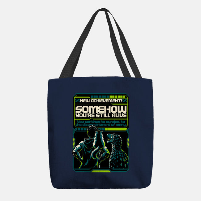 Dungeon Crawler Achievement-None-Basic Tote-Bag-Studio Mootant