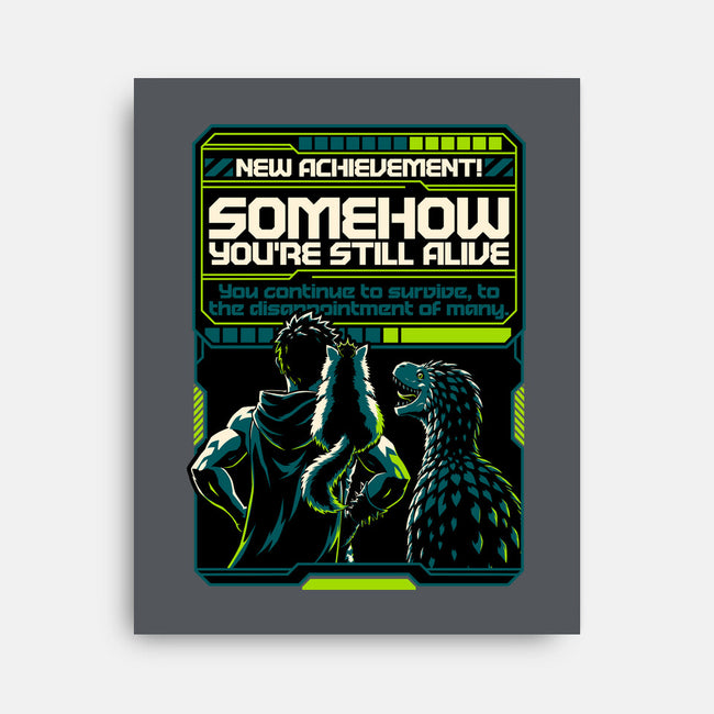 Dungeon Crawler Achievement-None-Stretched-Canvas-Studio Mootant