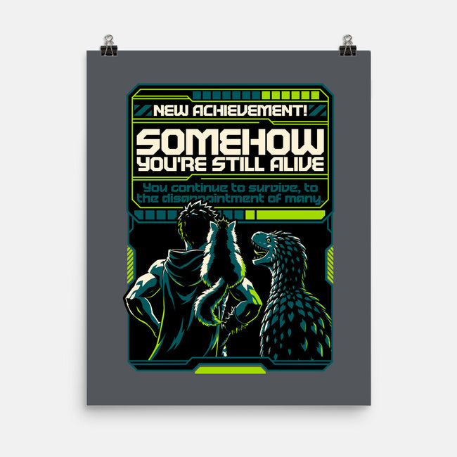 Dungeon Crawler Achievement-None-Matte-Poster-Studio Mootant