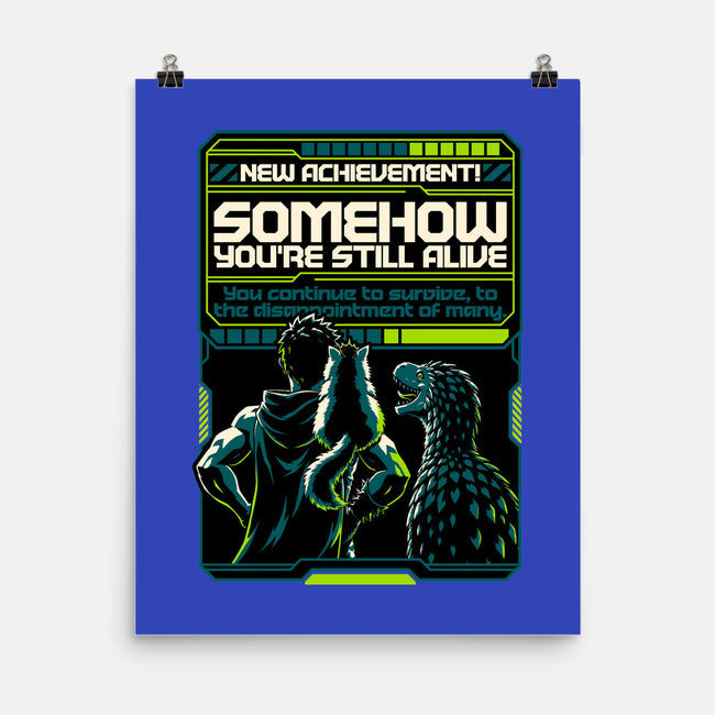 Dungeon Crawler Achievement-None-Matte-Poster-Studio Mootant