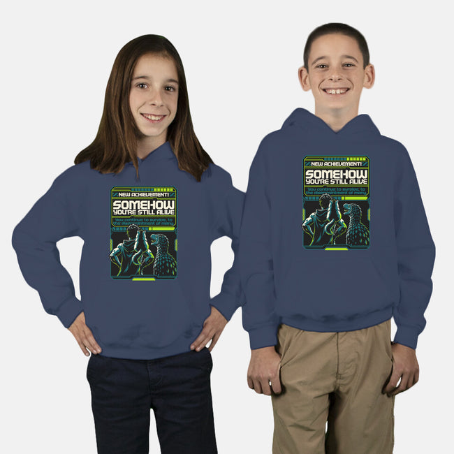 Dungeon Crawler Achievement-Youth-Pullover-Sweatshirt-Studio Mootant