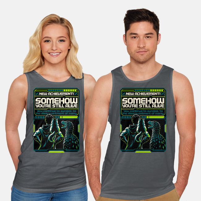 Dungeon Crawler Achievement-Unisex-Basic-Tank-Studio Mootant