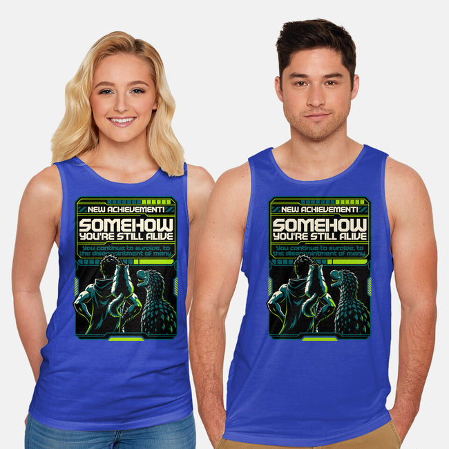 Dungeon Crawler Achievement-Unisex-Basic-Tank-Studio Mootant