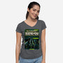Dungeon Crawler Achievement-Womens-V-Neck-Tee-Studio Mootant