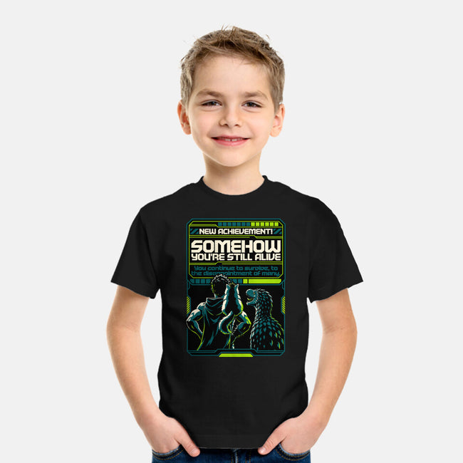 Dungeon Crawler Achievement-Youth-Basic-Tee-Studio Mootant