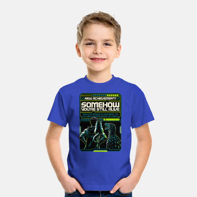 Dungeon Crawler Achievement-Youth-Basic-Tee-Studio Mootant