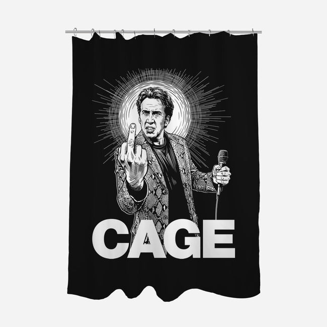 CAGE-None-Polyester-Shower Curtain-CappO