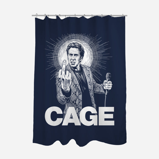 CAGE-None-Polyester-Shower Curtain-CappO