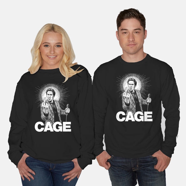 CAGE-Unisex-Crew Neck-Sweatshirt-CappO