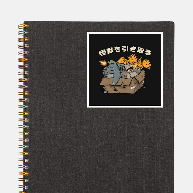Adopt A Kaiju-None-Glossy-Sticker-pigboom